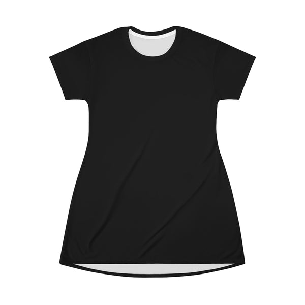Black T-Shirt Dress - Objet D'Art