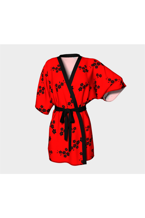 Blossom Silhouette Kimono Robe - Objet D'Art
