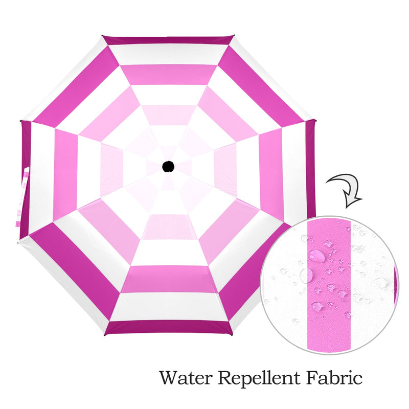 ombre umbrella print Semi-Automatic Foldable Umbrella (Model U12) - Objet D'Art