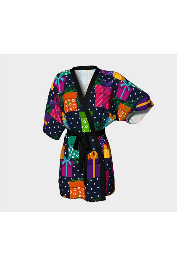 Christmas Cheer Kimono Robe - Objet D'Art
