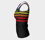 Spectral Bands Fitted Tank Top - Objet D'Art