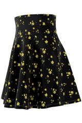 Floral Women's Skater Skirt - Objet D'Art