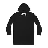 Black Women's Hoodie Dress - Objet D'Art