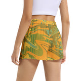 Women's Belted Short - Objet D'Art