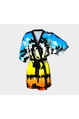 Tie Dye Kimono Robe - Objet D'Art