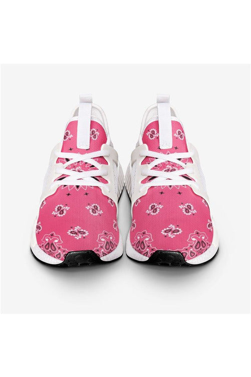 Pink Bandana Unisex Lightweight Sneaker - Objet D'Art