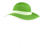 avocado spread solid print Wide Brim Bucket Hat - Objet D'Art