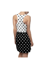 Polka-dot Women's  Racerback Dress - Objet D'Art