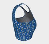 Polka Dots Athletic Crop Top - Objet D'Art