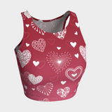 Heart Ombre Athletic Top - Objet D'Art