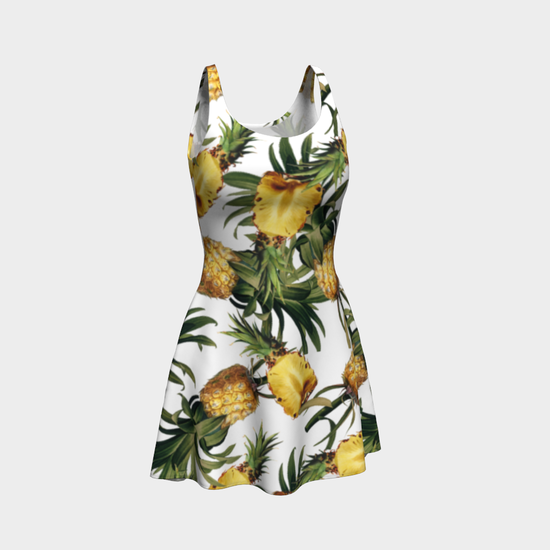 Pineapple Flare Dress - Objet D'Art