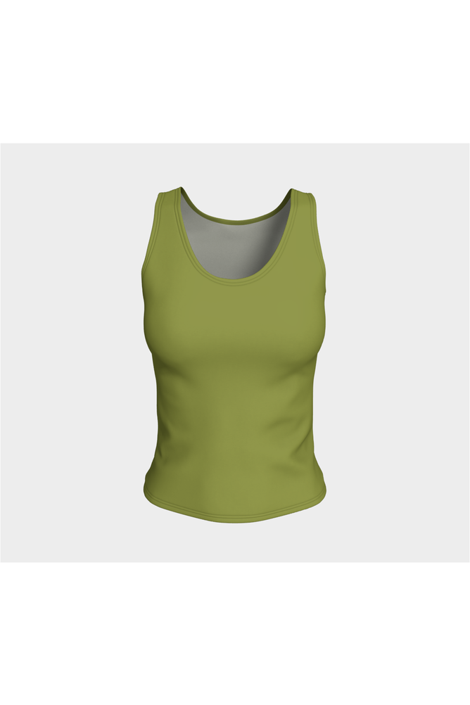 Pepper Stem Fitted Tank Top - Objet D'Art
