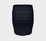 Grave Concept Fitted Skirt - Objet D'Art