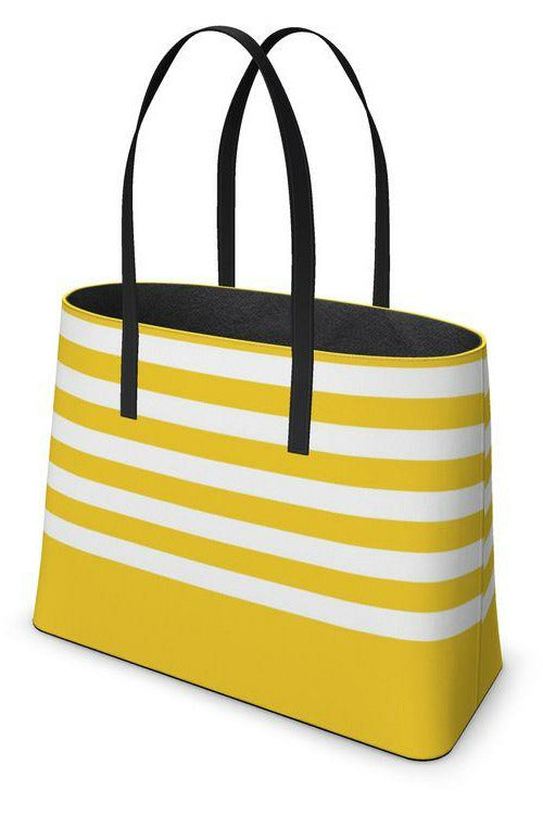 Sunshine Striped Kika Tote - Objet D'Art