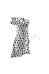 Damask Arabesque Tea Dress - Objet D'Art