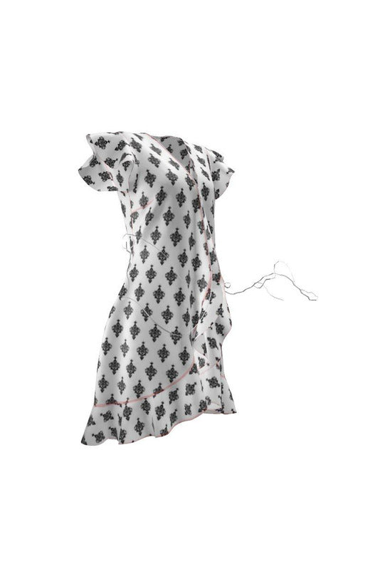 Damask Arabesque Tea Dress - Objet D'Art