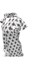 Damask Arabesque Tea Dress - Objet D'Art