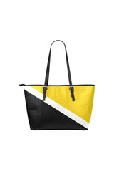 Yellow Jacket Leather Tote Bag/Small - Objet D'Art