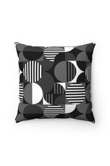 Bauhaus Spun Polyester Square Pillow - Objet D'Art