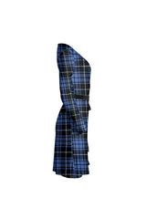 Plaid Wrap Dress - Objet D'Art