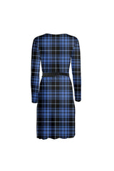 Plaid Wrap Dress - Objet D'Art