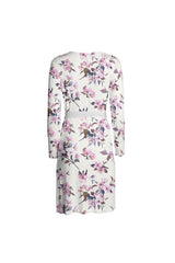 Roses in the Mist Wrap Dress - Objet D'Art
