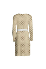 Polka-dots Wrap Dress - Objet D'Art
