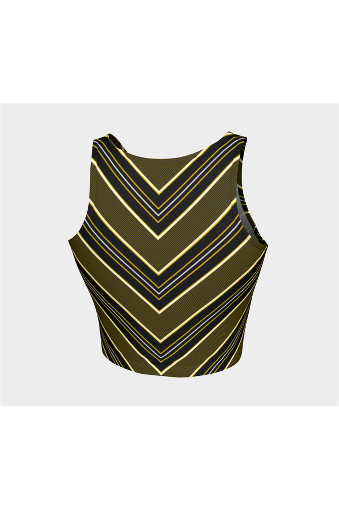 Maurice Kemp Gold/Black/White Athletic Top - Objet D'Art