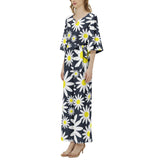 Sunflower Dolman Sleeve Belted Wide Leg Jumpsuit - Objet D'Art