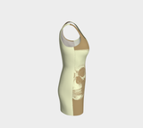 Skull Bodycon Dress - Objet D'Art