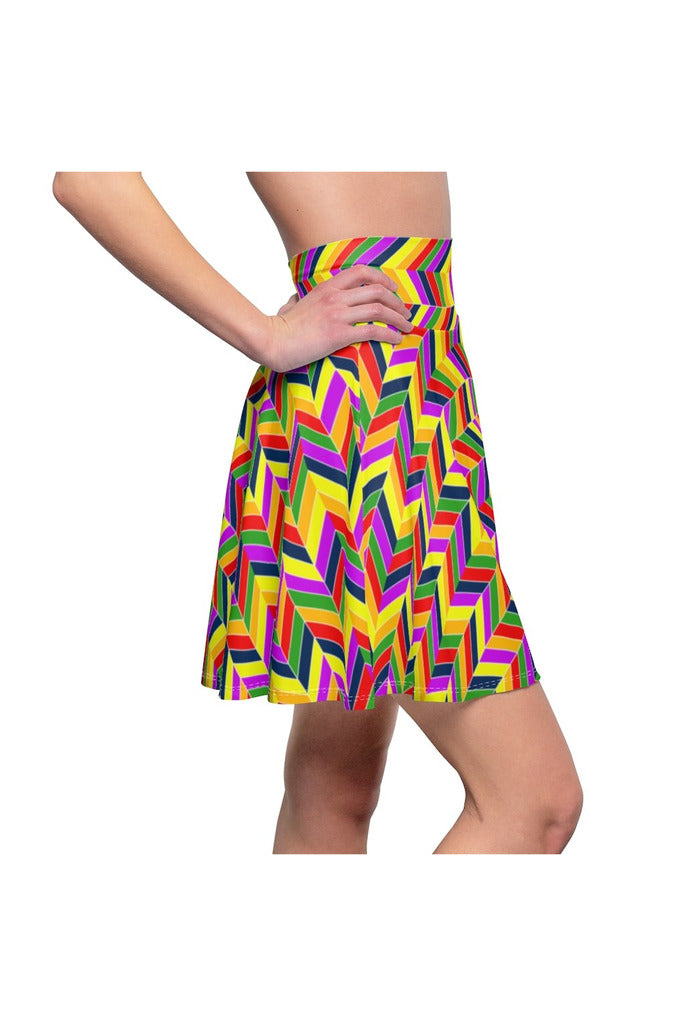 Women's Skater Skirt - Objet D'Art