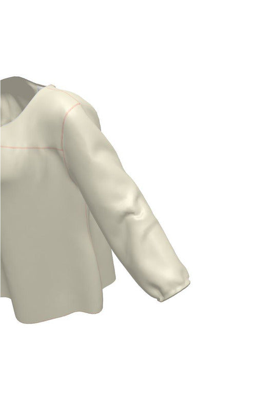 Wheat Colored Blouse - Objet D'Art