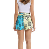 Striped Women's Belted Short - Objet D'Art