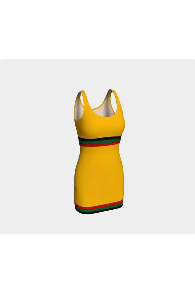 Pan African Bodycon Dress - Objet D'Art