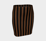 Coco Striped Fitted Skirt - Objet D'Art