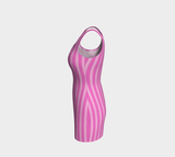 Striped Bodycon Dress - Objet D'Art