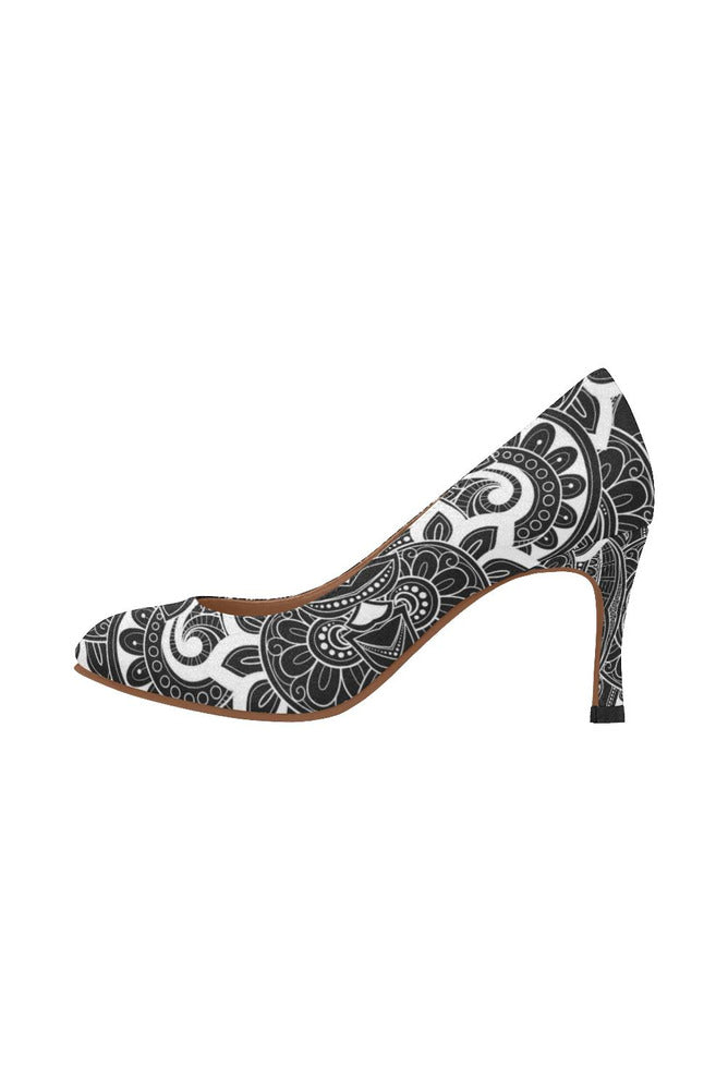 mandala Women's High Heels (Model 048) - Objet D'Art