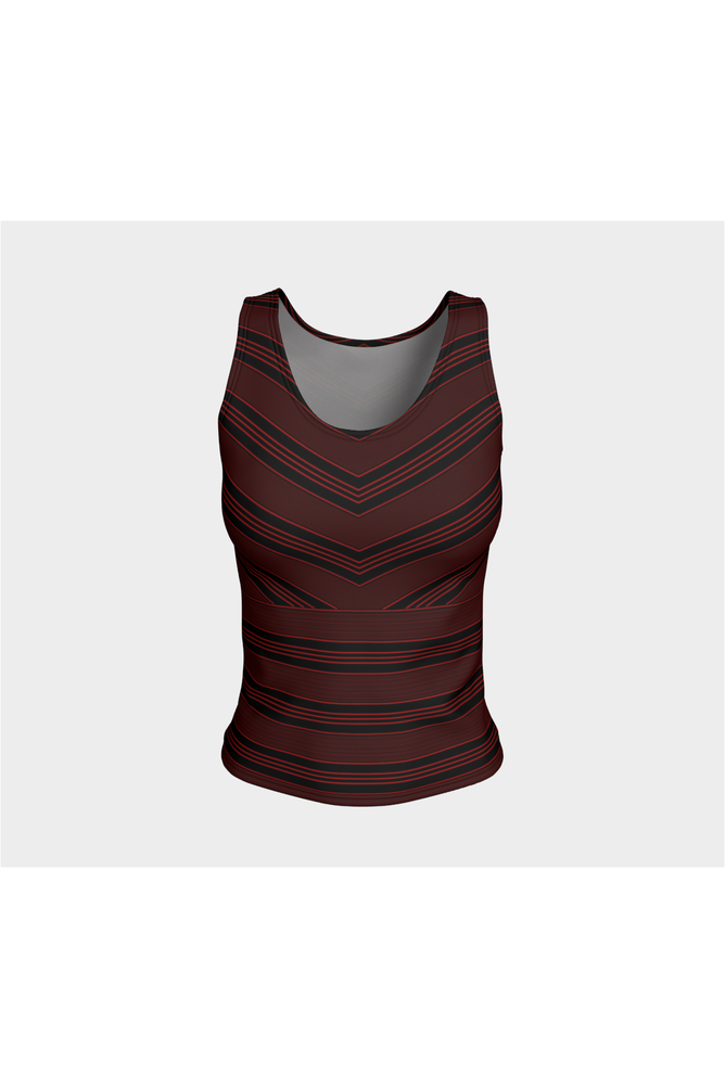 Red Striped Tank Top - Objet D'Art