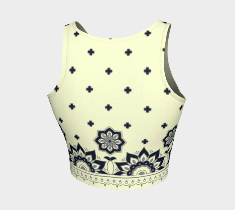 Arabesque Crop Top - Objet D'Art