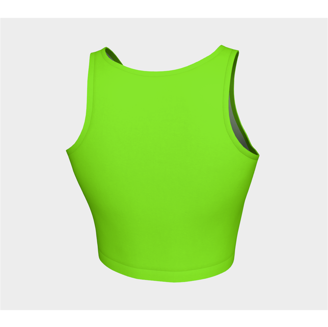 Bright Green Athletic Top - Objet D'Art