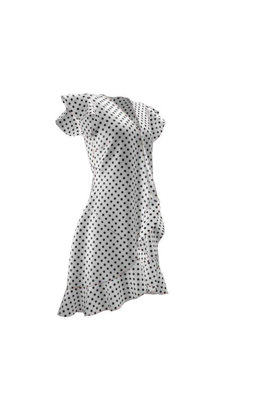 Micro Polka-dot Tea Dress - Objet D'Art