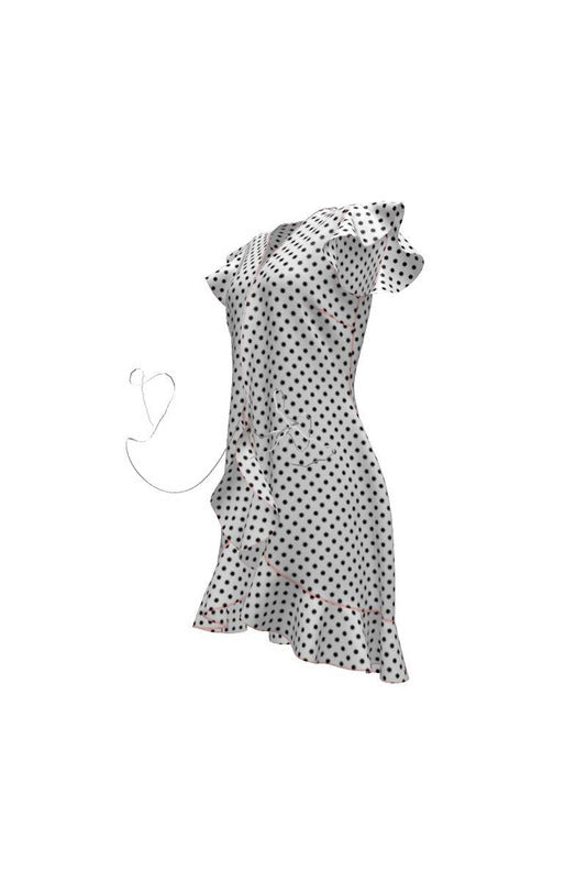 Micro Polka-dot Tea Dress - Objet D'Art