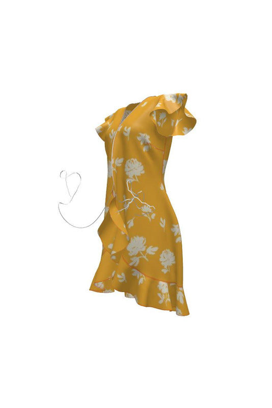 Rose Silhouette Tea Dress - Objet D'Art