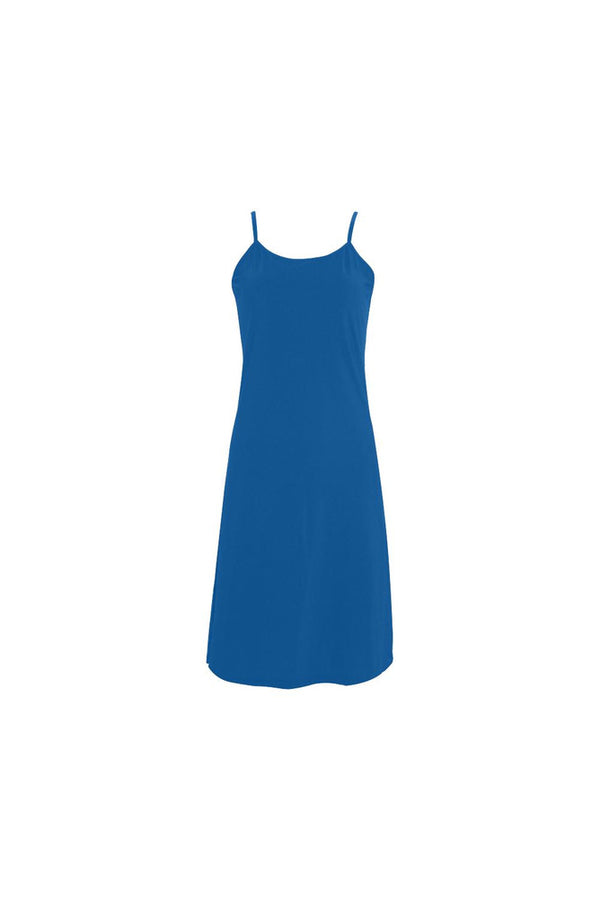Blue D05 FRONT Alcestis Slip Dress (Model D05) - Objet D'Art
