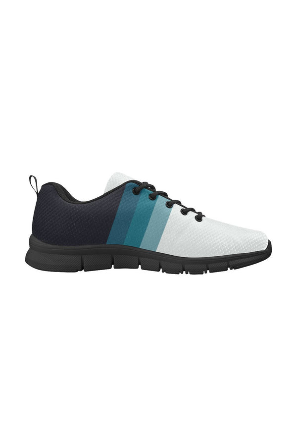 Striped Men's Breathable Running Shoes - Objet D'Art