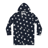 Women's Hoodie Dress (AOP) - Objet D'Art