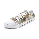 The Dance Class Unisex Low Top Canvas Shoes - Objet D'Art