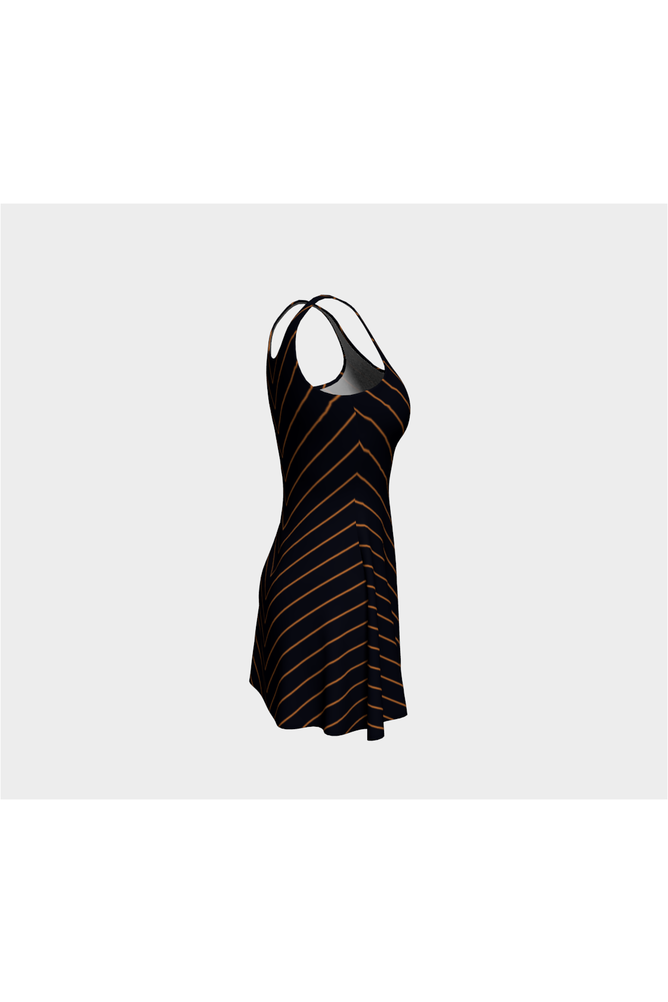 V-Stripes Flare Dress - Objet D'Art