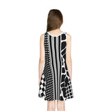 Girls' Sleeveless Sundress (AOP) - Objet D'Art