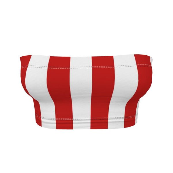 Striped Bandeau Boob Tube - Objet D'Art